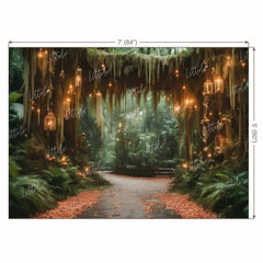 LB1291 Cake Smash and Themed Drops Jungle Backdrop