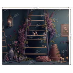 LB1325 Floral and Fine Art Backdrop
