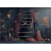 LB1325 Floral and Fine Art Backdrop