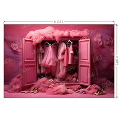 LB1390 Cake Smash and Themed Drops Fashion / Wardrobe Backdrop