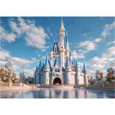 LB1443 Cake Smash and Themed Drops Prince / Princess Castle Backdrop