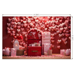 LB1444 Festivals and Seasons Valentine's Day Backdrop