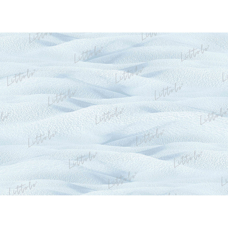 LB1488 Winter Snow & Sand Floor Backdrop