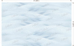 LB1488 Winter Snow & Sand Floor Backdrop