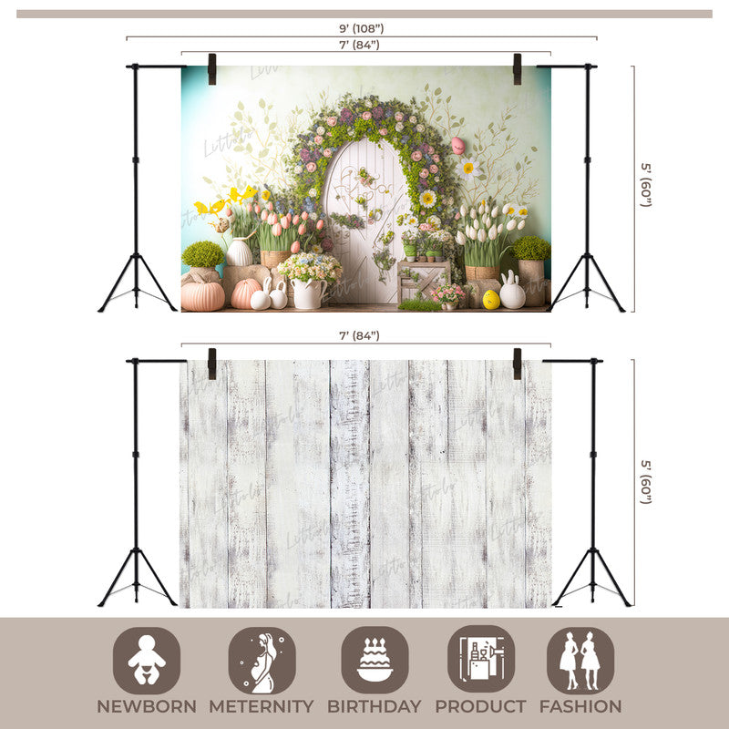 LB1515 Whimsical Garden Easter Duodrop (2 Pcs)