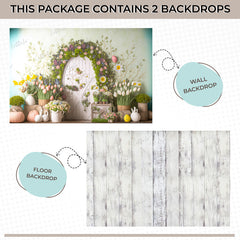 LB1515 Whimsical Garden Easter Duodrop (2 Pcs)