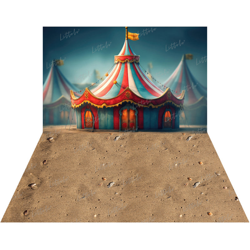 LB1524 Circus Tent Duodrop (2 Pcs)