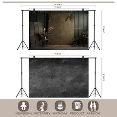 LB1535 Textured Brown Duodrop (2 Pcs)