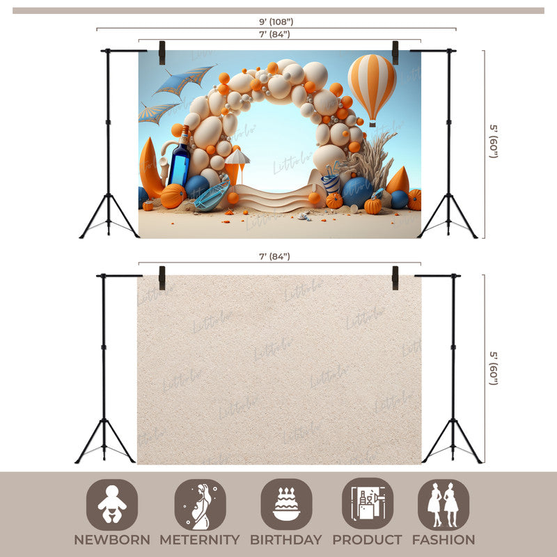 LB1536 Beach Balloon Arch Duodrop (2 Pcs)
