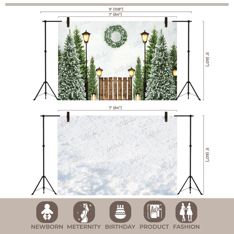 LB1537 Winter Gate Duodrop (2 Pcs)