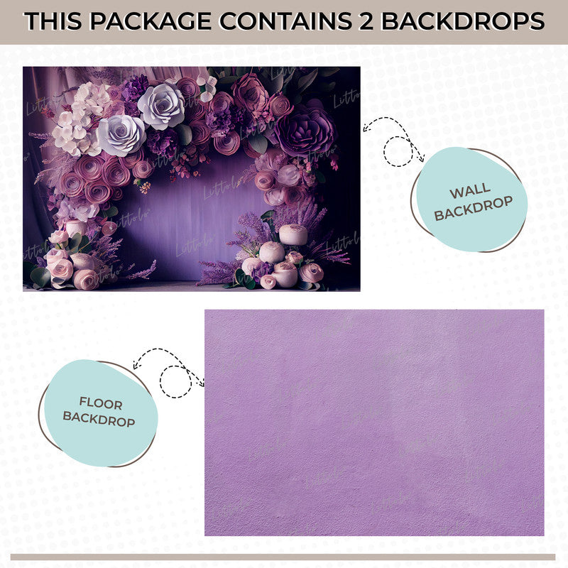 LB1538 Floral Elegance Duodrop (2 Pcs)