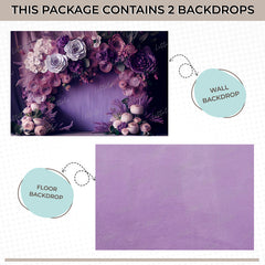 LB1538 Floral Elegance Duodrop (2 Pcs)