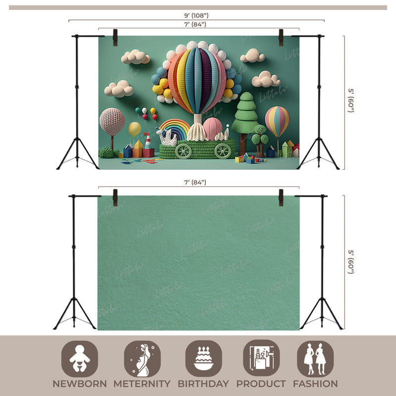 LB1539 Whimsical Paper Art Duodrop (2 Pcs)
