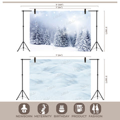 LB1541 Winter Forest Duodrop (2 Pcs)