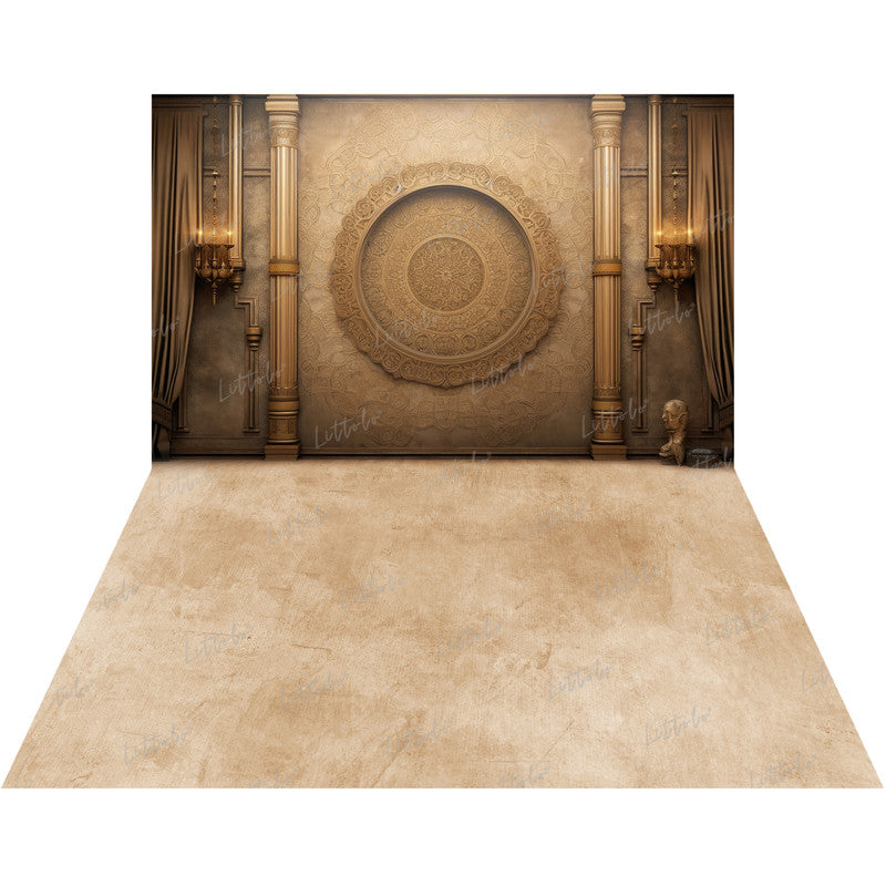 LB1544 Vintage Interior Room Duodrop (2 Pcs)