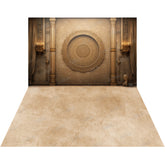 LB1544 Vintage Interior Room Backdrop Combo (2 Pcs)