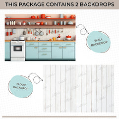 LB1551 Modern Kitchen Duodrop (2 Pcs)