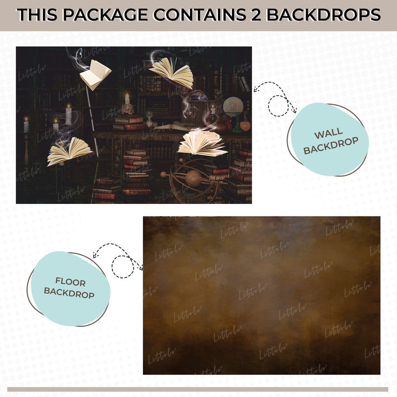 LB1552 Vintage Library Duodrop (2 Pcs)