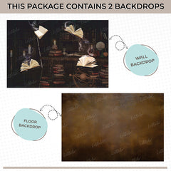 LB1552 Vintage Library Duodrop (2 Pcs)
