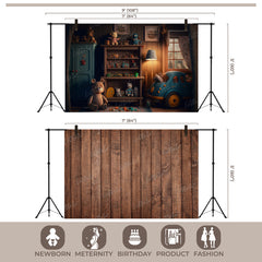 LB1555 Vintage Toy Room Duodrop (2 Pcs)