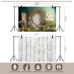 LB1557 Rustic Door Floral Duodrop (2 Pcs)