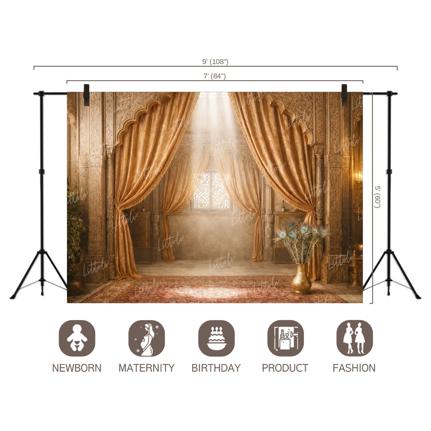 LB1570 Chhatrapati Shivaji Maharaj Backdrop