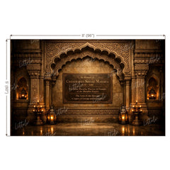 LB1571 Chhatrapati Shivaji Maharaj Backdrop