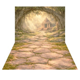 LB1603C Golden Ayodhya Temple Floor & Wall Duodrop (2 Pcs)