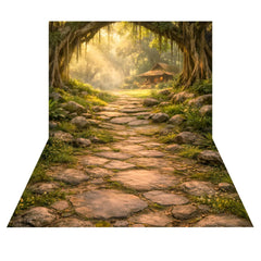 LB1604C Mystic Forest Cottage Floor & Wall Duodrop (2 Pcs)