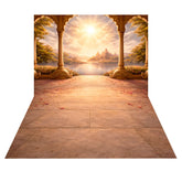 LB1605C Ayodhya Spiritual Morning Floor & Wall Duodrop (2 Pcs)