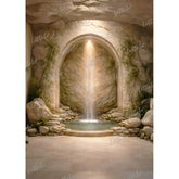 LB1612 Celestial Waterfall Retreat Maternity Backdrop