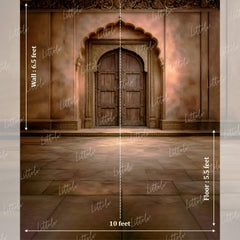 LB1614 Classic Maharaja Entrance Maternity Backdrop