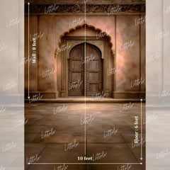LB1614 Classic Maharaja Entrance Maternity Backdrop