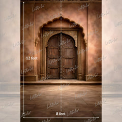 LB1614 Classic Maharaja Entrance Maternity Backdrop