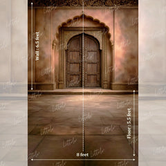 LB1614 Classic Maharaja Entrance Maternity Backdrop