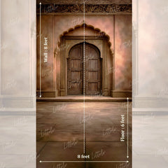LB1614 Classic Maharaja Entrance Maternity Backdrop