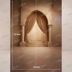 LB1616 Graceful Veil Arch Maternity Backdrop