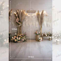 LB1627 Boho Baby Bliss Setup Maternity Backdrop