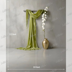 LB1628 Olive Grace Minimal Setup Maternity Backdrop