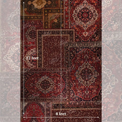LB1634 Crimson Heritage Carpet Maternity Backdrop