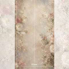 LB1635 Pastel Petal Symphony Maternity Backdrop