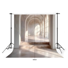 LB1638 Luminous Elysian Corridor Maternity Backdrop