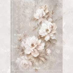 LB1639 Heirloom Bloom Maternity Backdrop