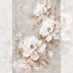 LB1639 Heirloom Bloom Maternity Backdrop