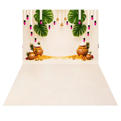 LB1641C Vrindavan Bliss Janmashtami Floor & Wall Duodrop (2 Pcs)