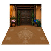 LB1647C Divine Peacock Heritage Door Wall & Floor Duodrop (2 Pcs)