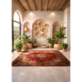 LB1649 Boho Heritage Interior Carpet Backdrop