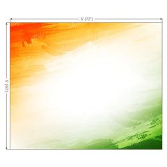 LB1651 India Tricolor Backdrop