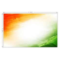 LB1651 India Tricolor Backdrop
