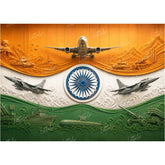 LB1654 Indian Air Force Tricolour Backdrop